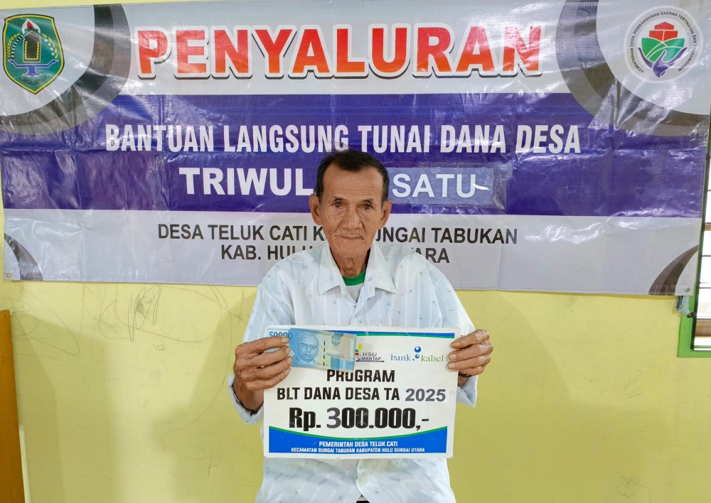 Penyaluran BLT-DD Bulan Februari 2025